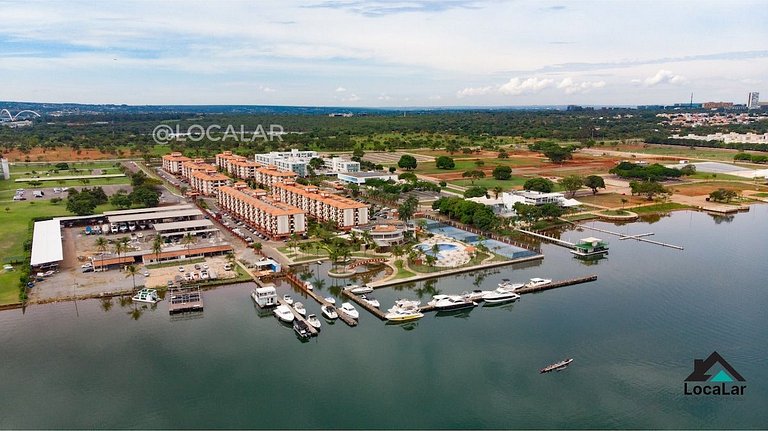 Aconchegante apartamento no lago