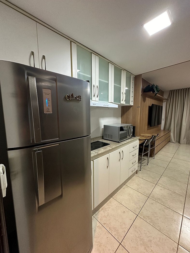 Apartamento lindo com vista lago